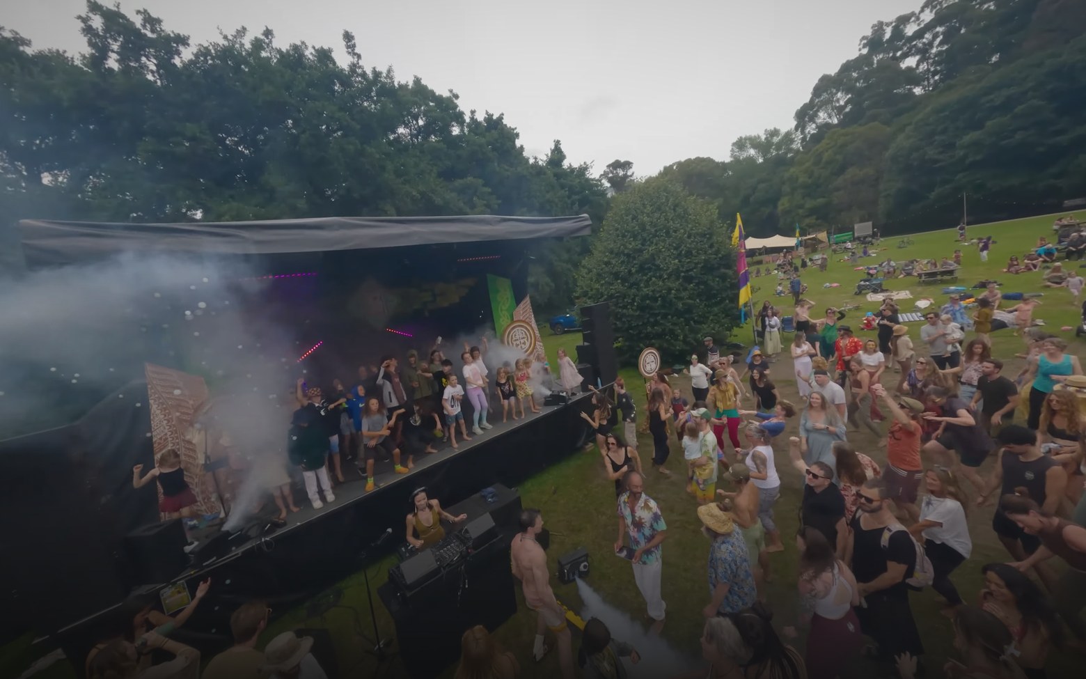 Festivals - events drone video by Thiago Amaral, New Zealand