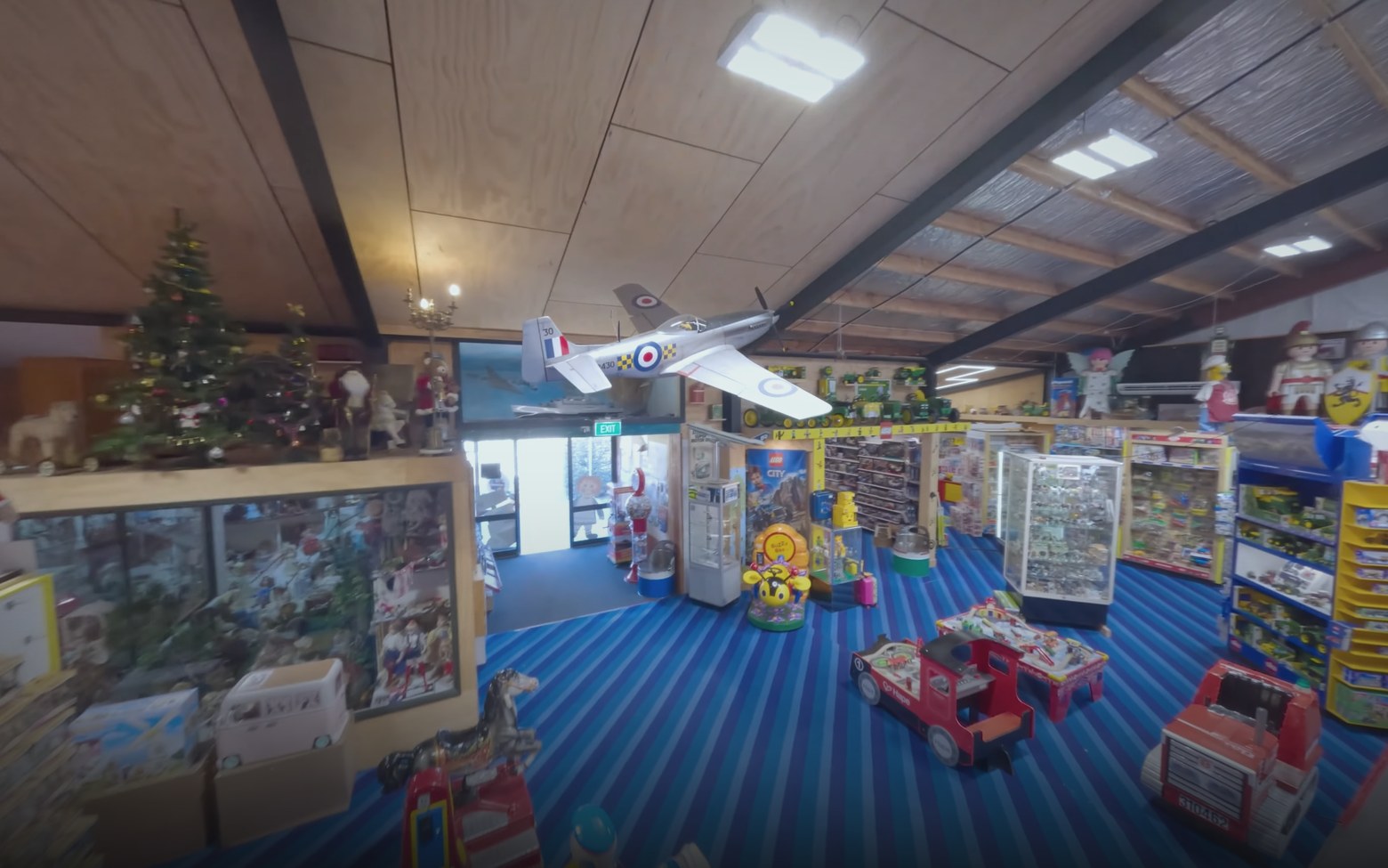 Transport & Toys Museum - museum drone video by Thiago Amaral, New Zealand